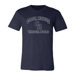 Casa Robles Water Polo Unisex Tee Shirt - Navy RYTE Sport