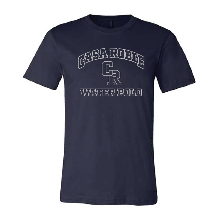 Casa Robles Water Polo Unisex Tee Shirt - Navy RYTE Sport
