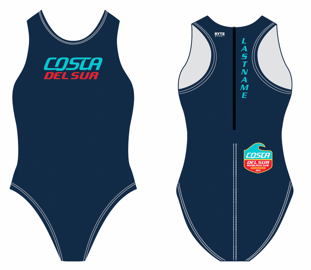 CUSTOM Costa Del Sur Zip Up RYTE Sport