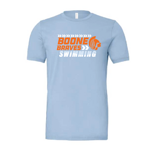 Boone Unisex Swim Tee - Light Blue RYTE Sport