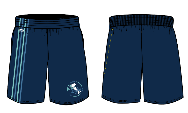 Aze Italia 5" Swim Trunk with Compression liner RYTE Sport