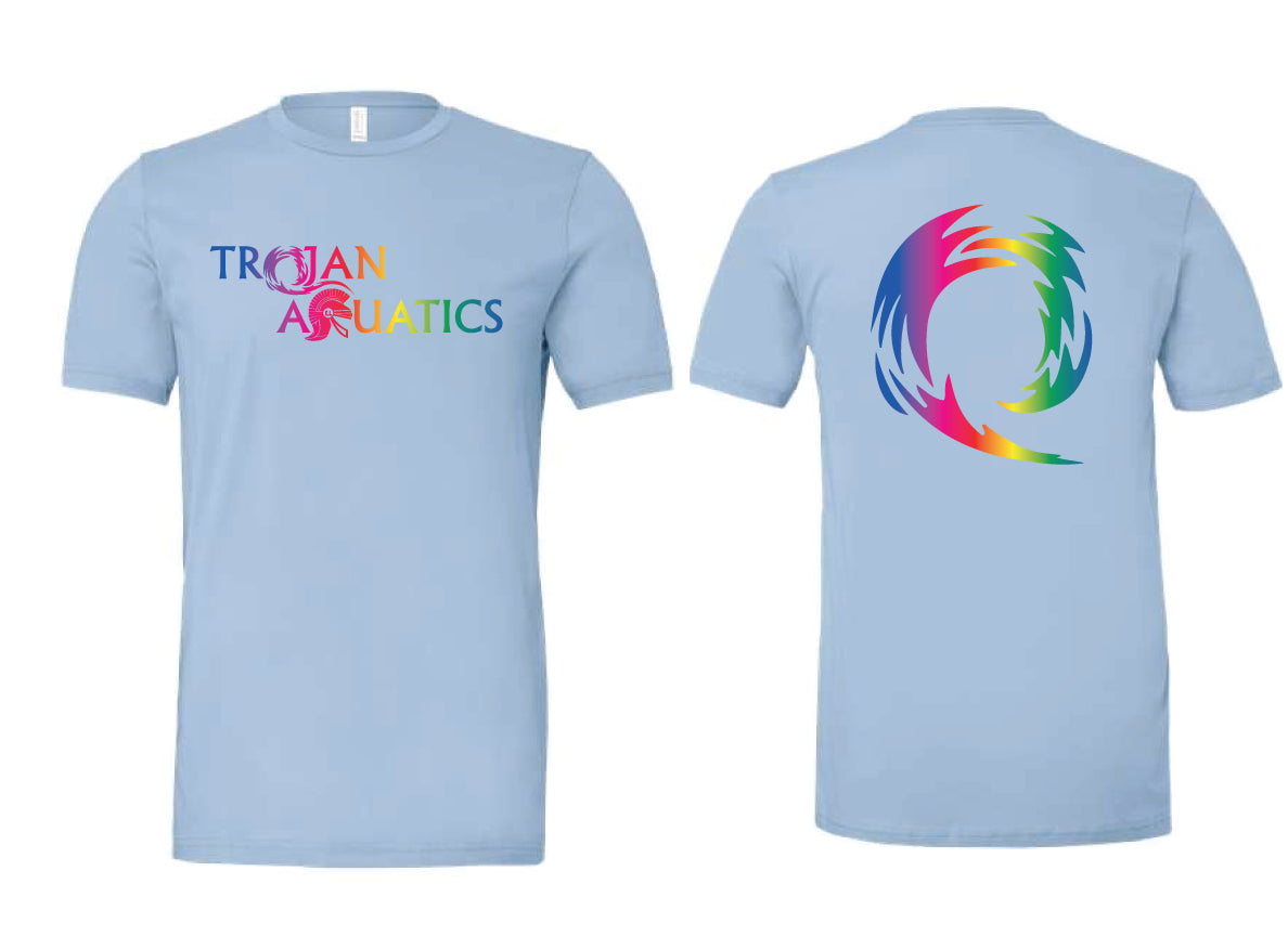 Trojan Tee - Light Blue RYTE Sport