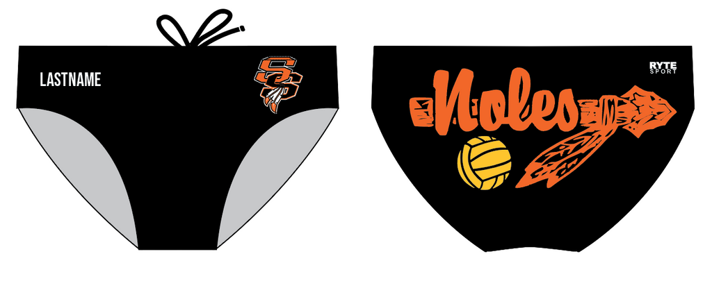 CUSTOM Seminole High School Water Polo Brief
