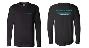 Earn Your Number - Long Sleeve - Black RYTE Sport