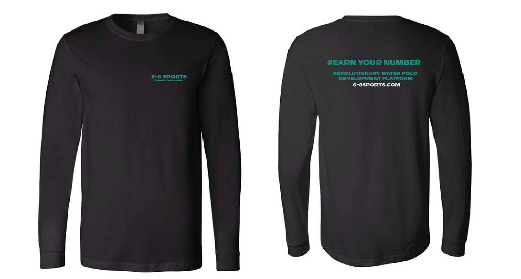 Earn Your Number - Long Sleeve - Black
