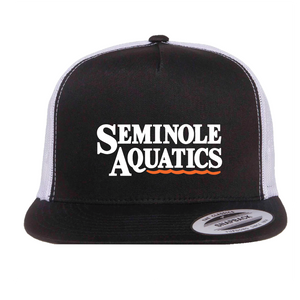 Seminole Aquatics Snapback - Black-White RYTE Sport