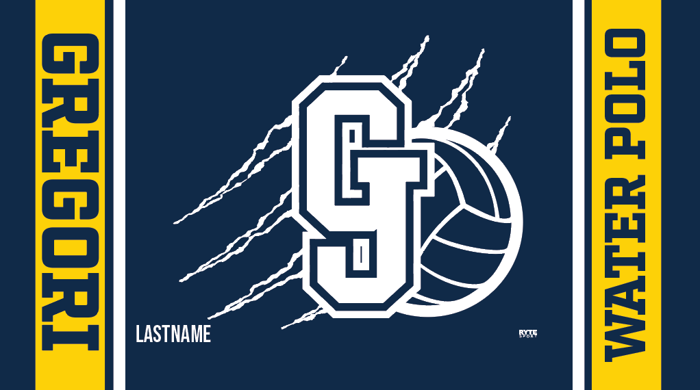 CUSTOM Gregori Water Polo Towel 2023 RYTE Sport